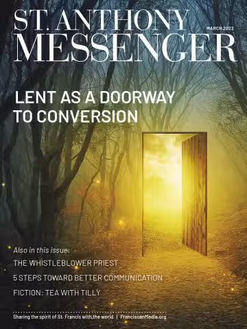 March 2022 issue of St. Anthony Messenger