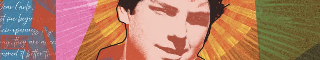 Illustration of St. Carlo Acutis