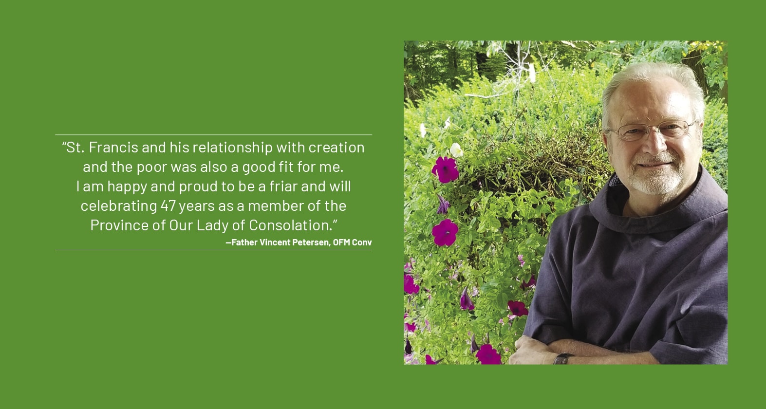 Father Vincent Petersen OFM Conv