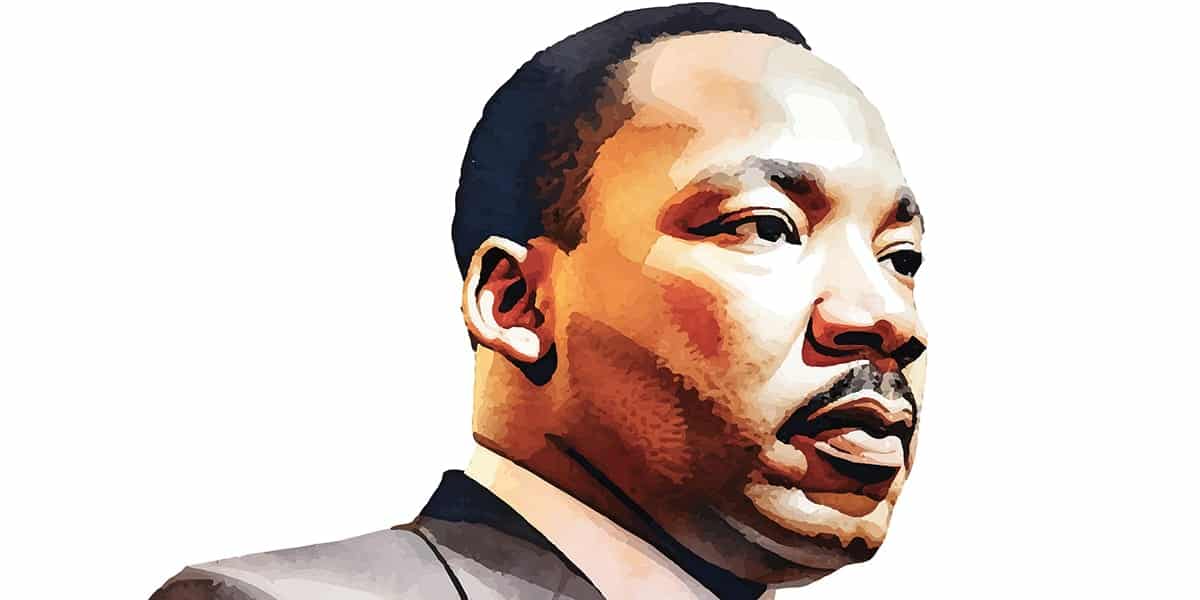 Illustration of Dr. King