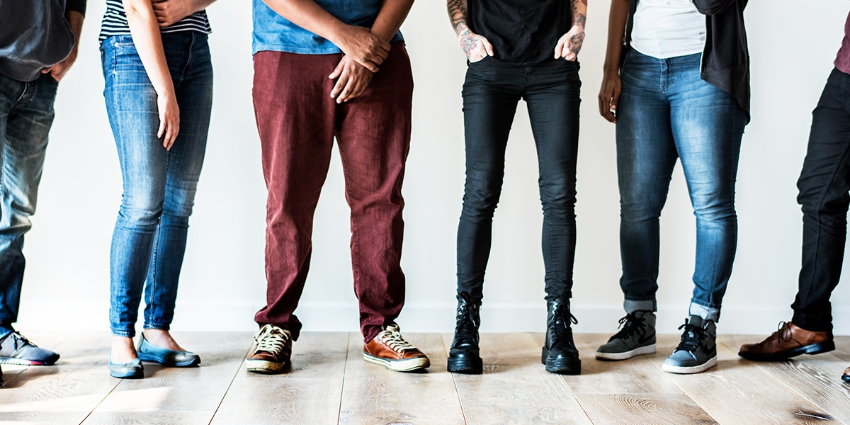 people waiting in line