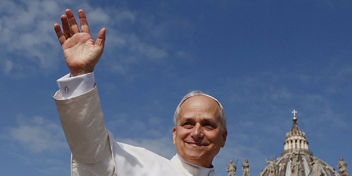 Pope Leo at St. Peter's