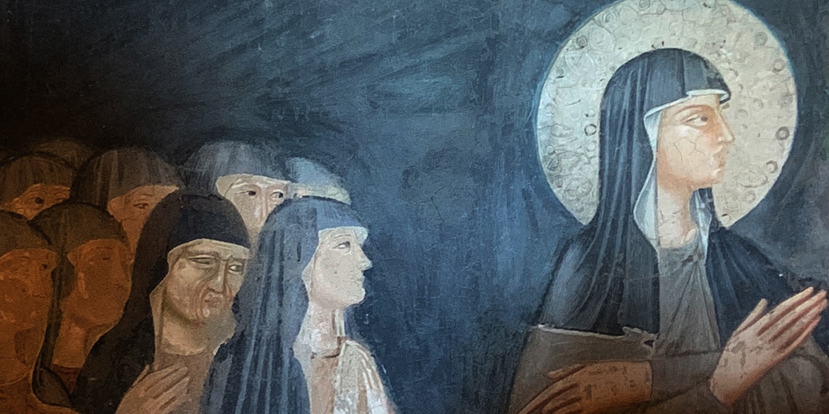 Saint Clare of Assisi and her sisters