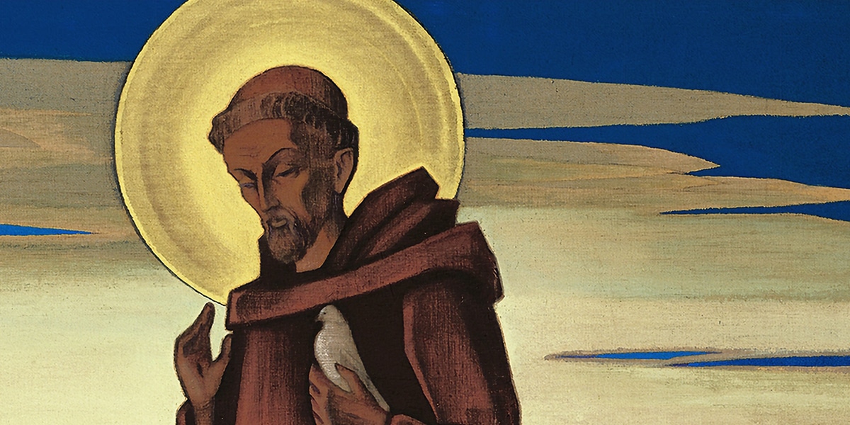 Illustration of Saint Francis of Assisi