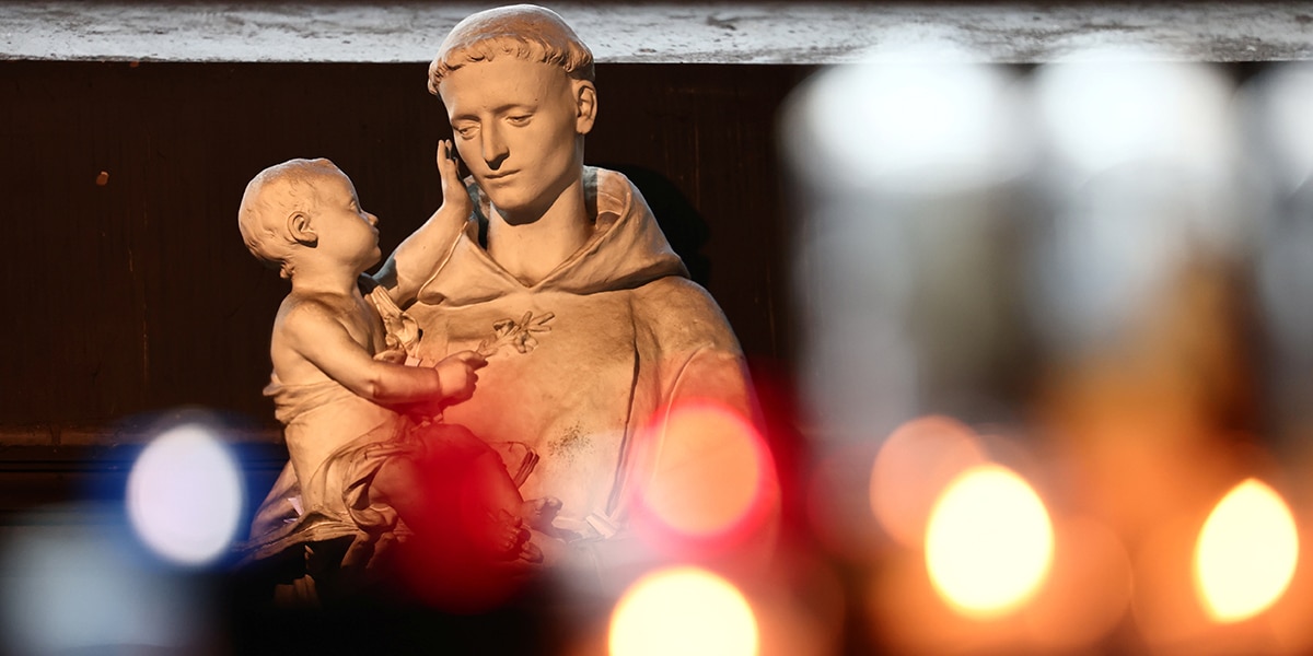 Statue of St. Anthony and the Christ Child