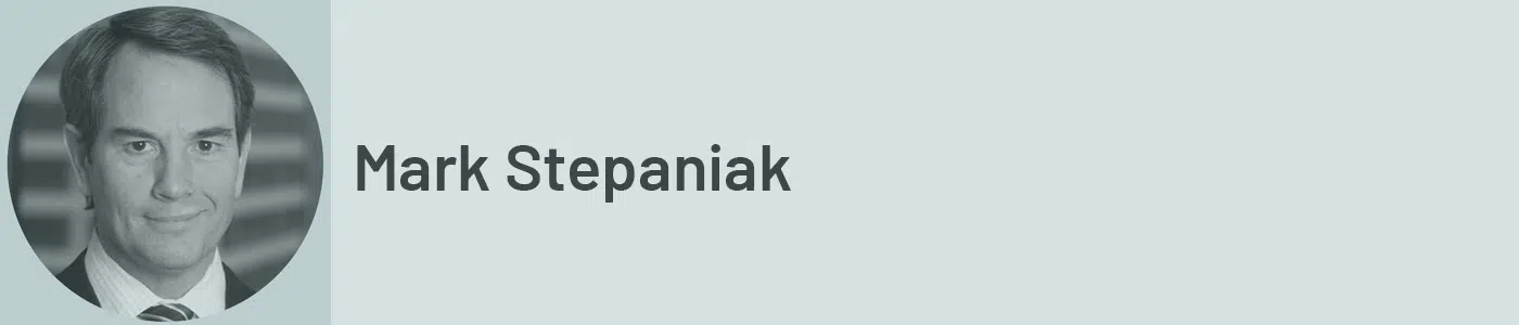 Image and graphic of Mark Stepaniak